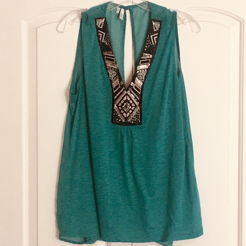 Maurice’s Dressy Teal Top